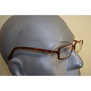 O&X New York OP-19 Col 47 Full Rim Eyeglasses 50 18 143 Brown